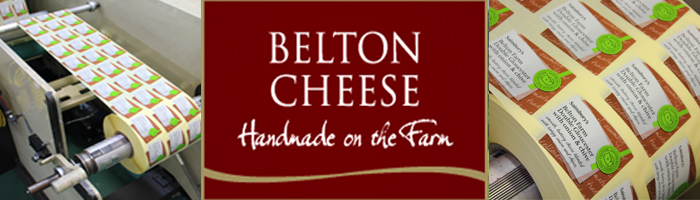 Etiquette's printing team have produced labels for Belton Cheese once again for their range with Sainsburys supermarket